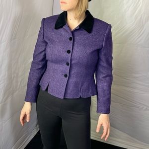Vintage Kasper Purple Coat